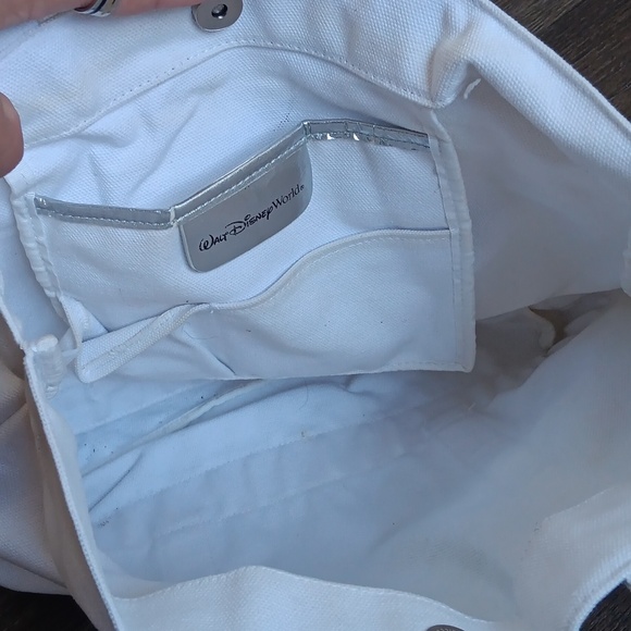 DISNEY LAND Resort Bag Shoulder Purse Suquen Mickey White - Picture 5 of 5